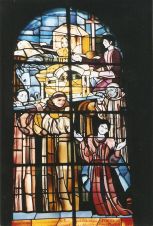 Vitrail de l'église de Vivières